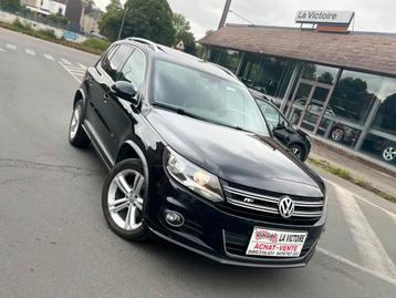 Volkswagen Tiguan 2.0TDi R-Line 2014année 81kw 0032478767323, Auto's, Volkswagen, Voorwielaandrijving, Euro 5, 139 g/km, Zwart