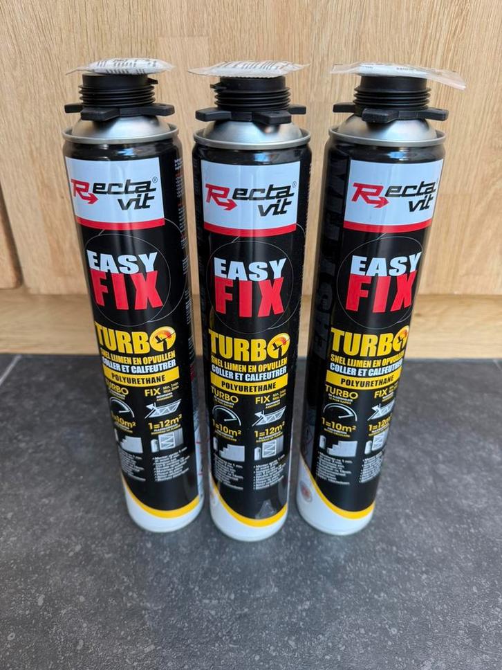 Rectavit Easy Fux turbo, Doe-het-zelf en Bouw, Isolatie en Afdichting, Nieuw, Glaswol, Ophalen