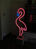 Neon Flamingo lamp, Huis en Inrichting, Ophalen, Gebruikt, Overige materialen, Minder dan 50 cm
