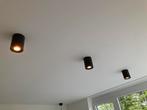 3 Opbouwspots - antraciet, Huis en Inrichting, Lampen | Plafondlampen, Zo goed als nieuw, Ophalen