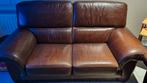 2  Zetels buffelleder, Huis en Inrichting, Ophalen, Gebruikt
