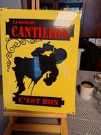 Cantillon plaque émaillée, Collections, Comme neuf, Enlèvement ou Envoi