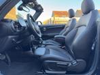 Mini Cooper carbio 1.5I "AUTOMAAT" Full-option/25 000km/2023, Cabriolet, Blauw, Leder, Bedrijf