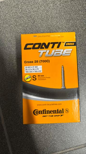 Continental cross 28 (700C) 60mm binnenband 5st. beschikbaar voor biedingen