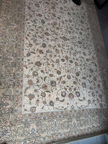 Perzische stijl 2m x 2,9m + 130 x 195, Enlèvement, Comme neuf, Crème