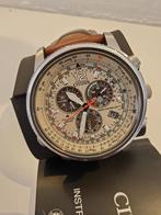 Citizen Promaster Sky Eco Drive radiogestuurde chronograaf, Handtassen en Accessoires, Horloges | Heren, Staal, Ophalen of Verzenden