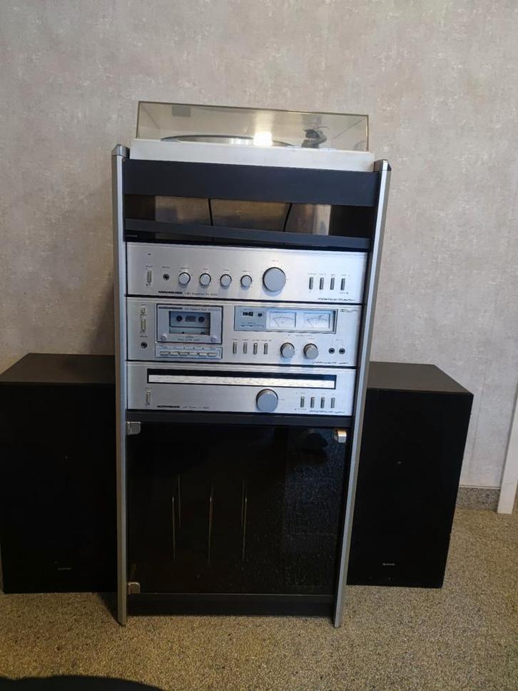 Unieke stereoketen Nordmende incl. kast en luidsprekers, Audio, Tv en Foto, Stereoketens, Ophalen