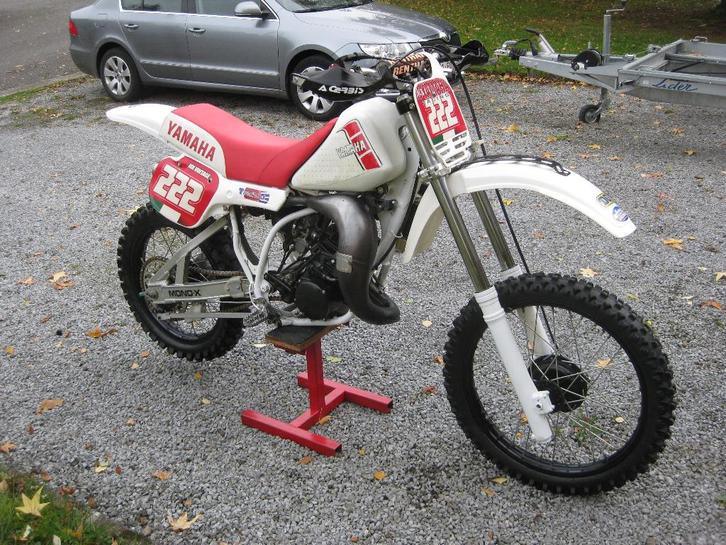 Cross Yamaha 200 cc cantilever vintage, Motoren, Motoren | Oldtimers, Ophalen of Verzenden
