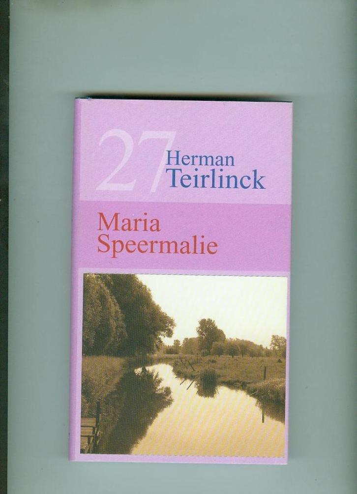 Maria Speermalie Herman Teirlinck 216 blz, Boeken, Romans, Zo goed als nieuw, Ophalen of Verzenden