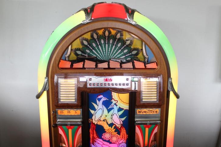 Sensationele Automatenveiling bij KOOL BV te Kalmthout (B), Verzamelen, Automaten | Jukeboxen, Zo goed als nieuw, Wurlitzer, 1950 tot 1960