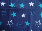 Housse de couette en coton étoiles bleues, Maison & Meubles, Comme neuf, Bleu, Housse de couette, Une personne