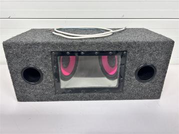 A6934. Power Sound Pink auto bass box beschikbaar voor biedingen