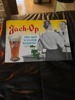 Oud reclame jack-op werchter, Verzamelen, Ophalen, Gebruikt, Reclamebord