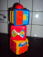 Fisher price, 3 stapel-activity blokken "ABC", Kinderen en Baby's, Speelgoed | Fisher-Price, Ophalen of Verzenden