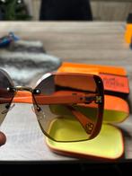 Hermés zonnenbril, Handtassen en Accessoires, Zonnebrillen en Brillen | Dames, Overige merken, Zonnebril, Nieuw, Oranje