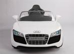 Audi R8, 1 persoons 12V + RC Wit ***NIEUW***, Enlèvement ou Envoi, Neuf