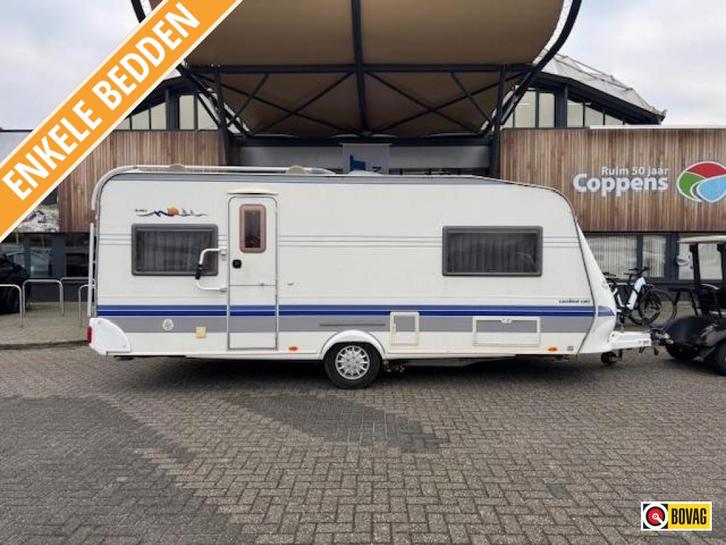 Hobby Excellent Easy 540 UL 2005 MOVER + TENT 240!, Caravans en Kamperen, Caravans, tot en met 4, 1000 - 1250 kg, Rondzit, Hobby