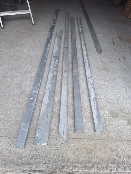 lat rechte kant aluminium verschillende afmetingen, Doe-het-zelf en Bouw, Gereedschap | Handgereedschap, Zo goed als nieuw, Ophalen