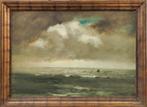 Door Boerewaard (1893-1972): Lage Wolken 1937 (O/D, 148x108), Ophalen