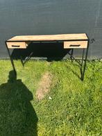 Tafel bureau echt hout, Huis en Inrichting, Bureaus, Ophalen of Verzenden, Bureau