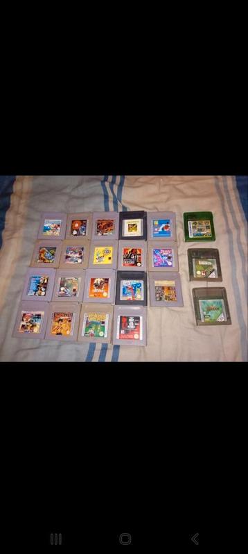 22 jeux gameboy et color