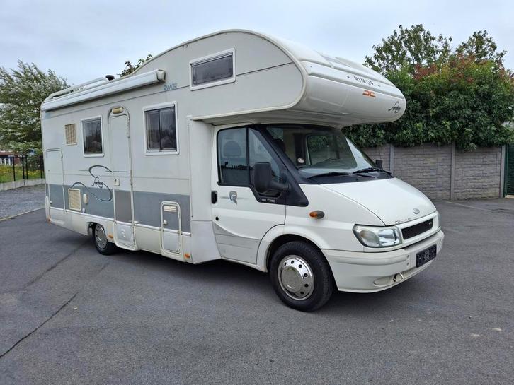 Ford mobilhome rimor, Caravans en Kamperen, Mobilhomes, Particulier, Ford, Ford, Diesel, Ringverwarming, Douche, Oven, Elektrische ramen