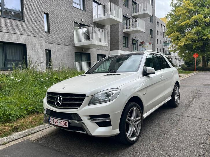 Mercedes ML - 191.000km - Euro6 - Luchtvering - 4matic, Auto's, Mercedes-Benz, Particulier, Bluetooth, Diesel, Euro 6, Automaat
