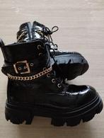 mooie zwarte glanzende bottines maat 36, Vêtements | Femmes, Chaussures, Comme neuf, Noir, Enlèvement ou Envoi, Boots et Botinnes