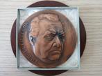 Bronzen Medaille Filip De Pillecyn (1891 – 1962), Ophalen of Verzenden, Brons
