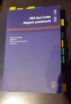 VRG Gent Codex - Belgisch publiekrecht 2021-2022, Enlèvement ou Envoi, Utilisé