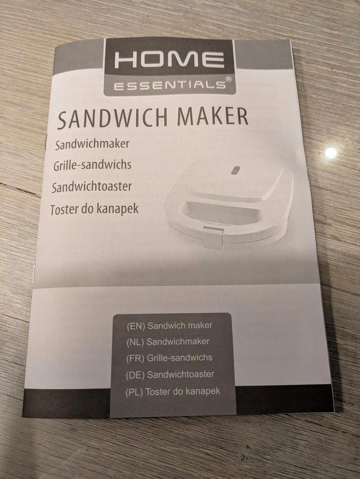 Sandwich toaster, Elektronische apparatuur, Broodroosters, Ophalen of Verzenden