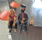 Vintage beeld TinTin & Kapitein Haddock – zeldzaam – Kuifje, Ophalen of Verzenden