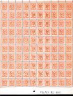 850 MNH 1951 - Cijfer op Heraldieke Leeuw (100 stuks), Ophalen of Verzenden, Postfris, Postfris