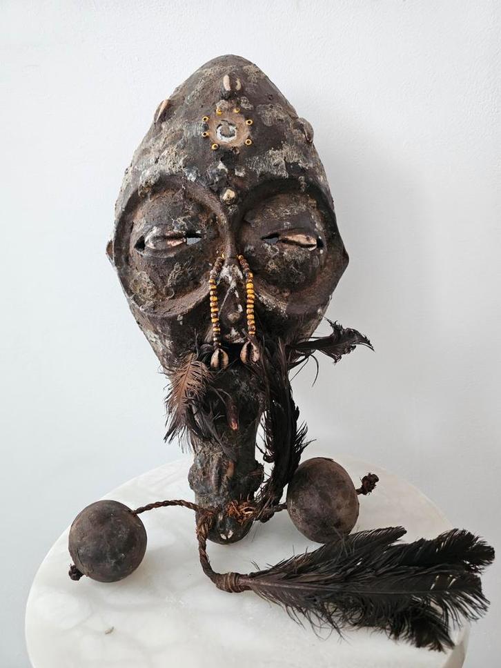 Fétiche Dan de Côte d'Ivoire. H 40cm, Antiquités & Art, Art | Art non-occidental, Enlèvement ou Envoi