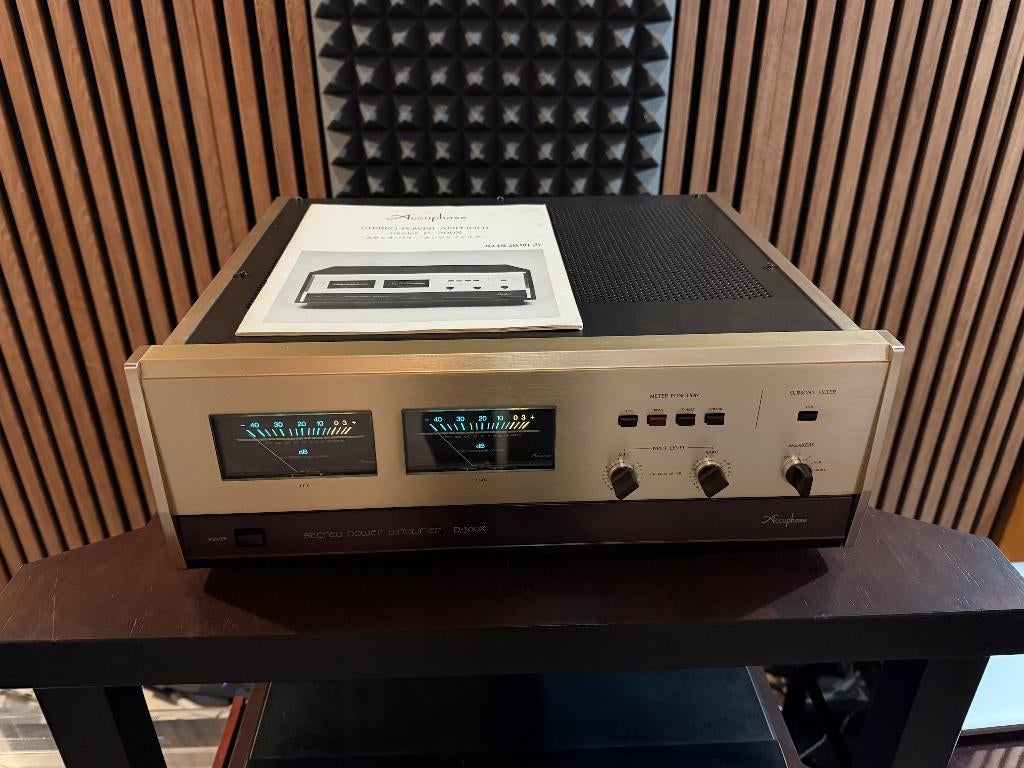 Accuphase P-300X stereo eindversterker, Audio, Tv en Foto, Versterkers en Ontvangers, Ophalen of Verzenden, Stereo