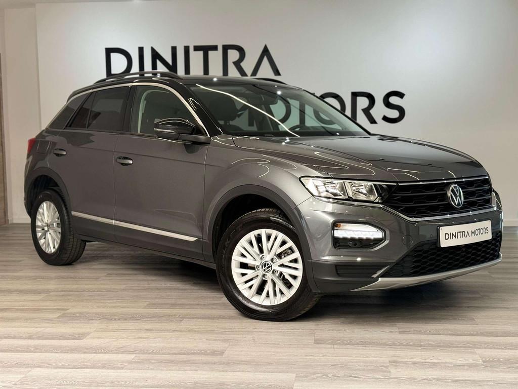 Volkswagen T-Roc 1.5 TSI - DSG/Carplay/A.Cruise/Camera/Zetel, Autos, Volkswagen, Argent ou Gris, Achat, Entreprise, Noir