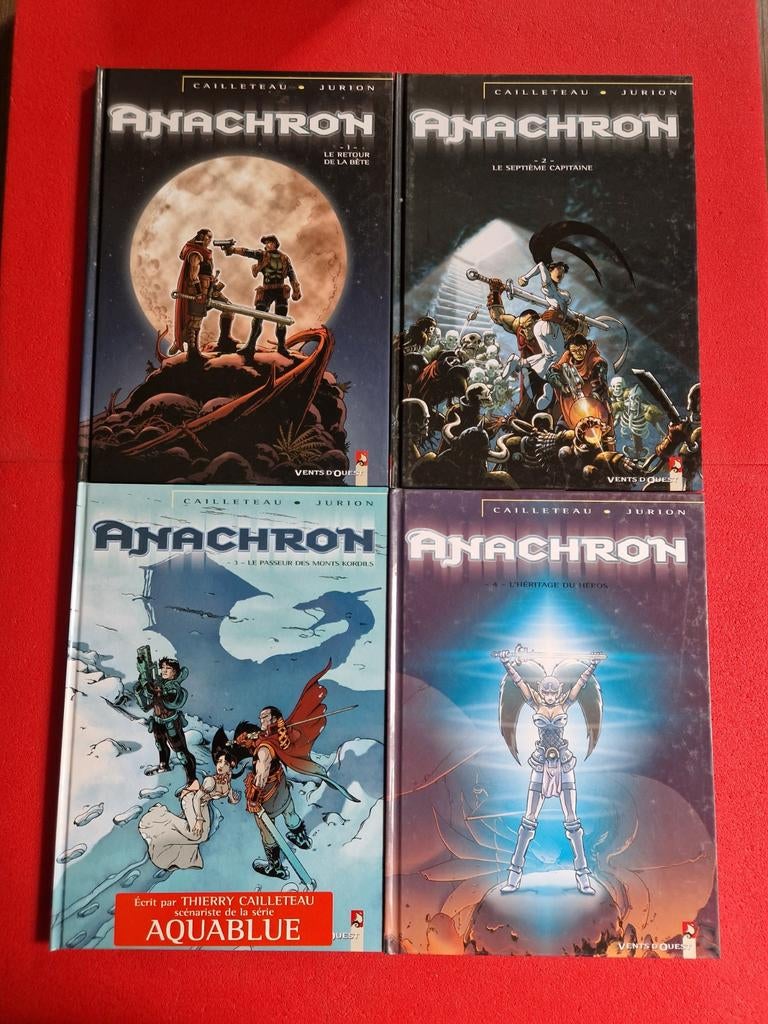 Bd anachron 1 à 4, Enlèvement ou Envoi