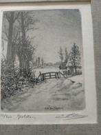 Kunstwerkje Em. De Cooman, Enlèvement