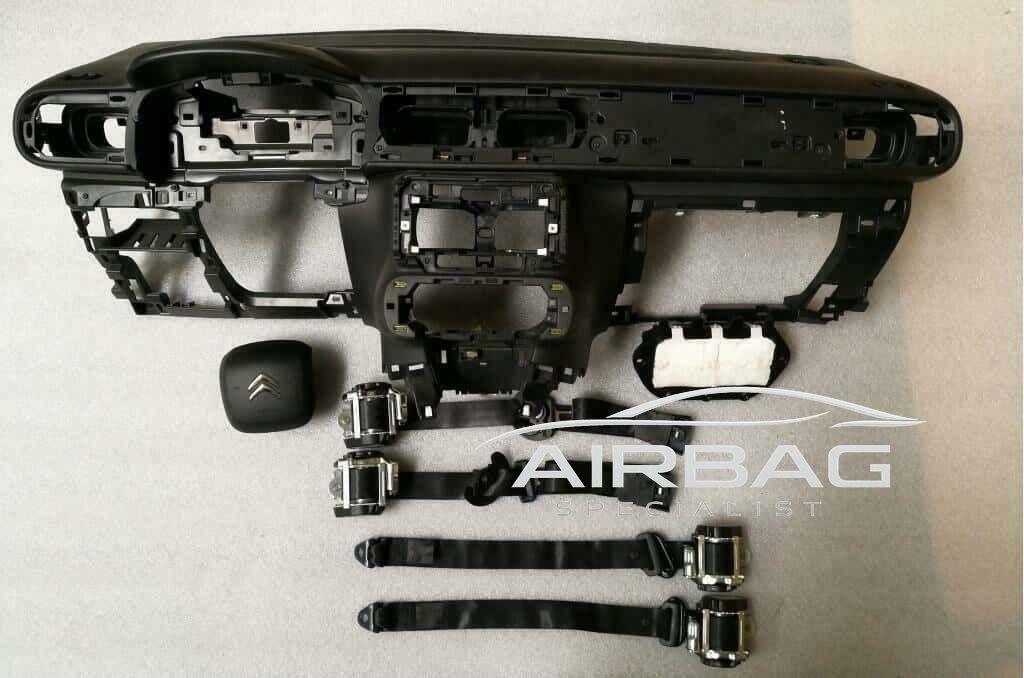 Airbag set dashboard gordels Citroen C3 model 2016+, Gebruikt, -, Ophalen of Verzenden, -