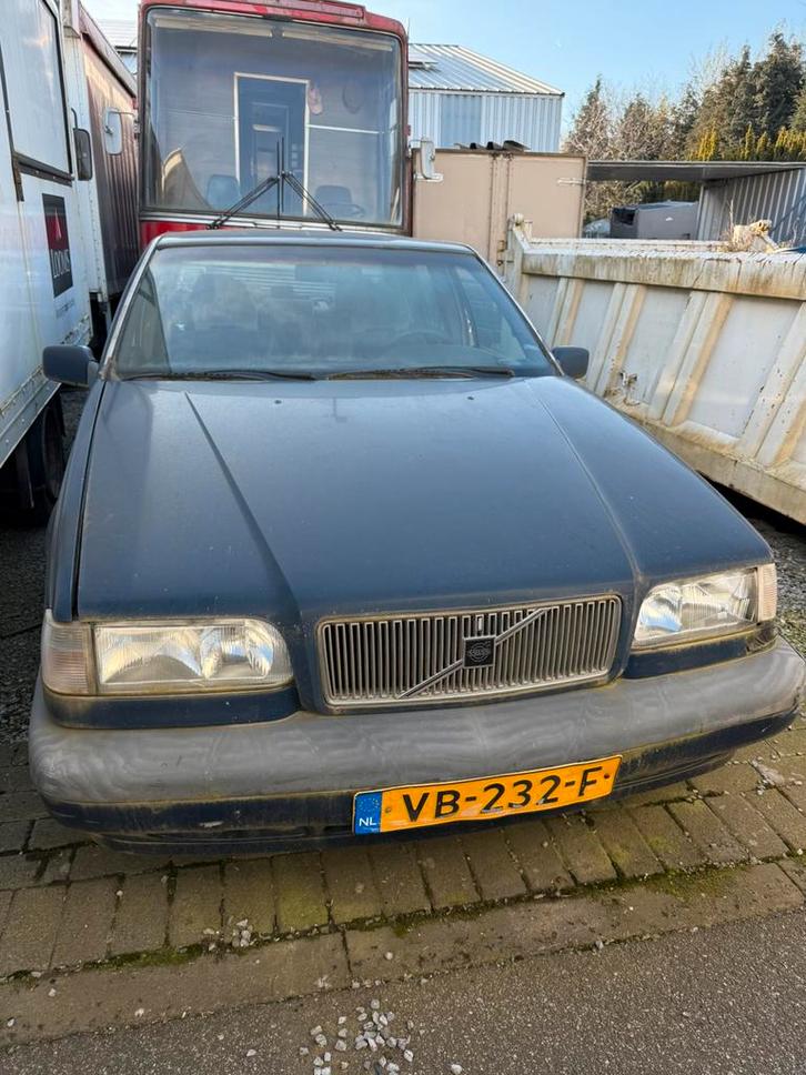 Volvo 850 2.0 i 278000 km, Autos, Volvo, Particulier, Essence, Berline, 4 portes, Boîte manuelle, Bleu, Gris, Enlèvement