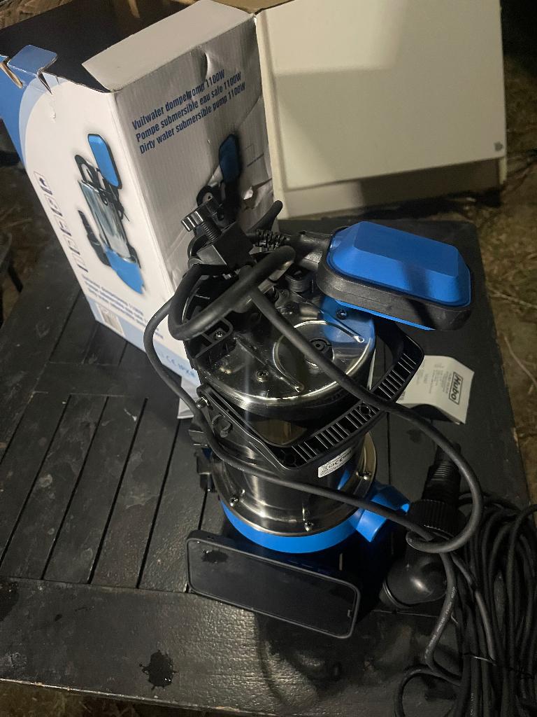 Dompelpomp vuilwaterpomp pomp, Ophalen of Verzenden, Nieuw, Elektrisch, Dompelpomp