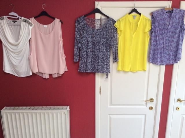 Te koop 5 bloezen maat S, ANDERE, Overige kleuren, Ophalen of Verzenden, Zo goed als nieuw