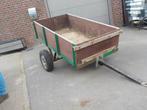 Aanhangwagen voor achter zitmaaier , quad , mini tractor ..., Ophalen