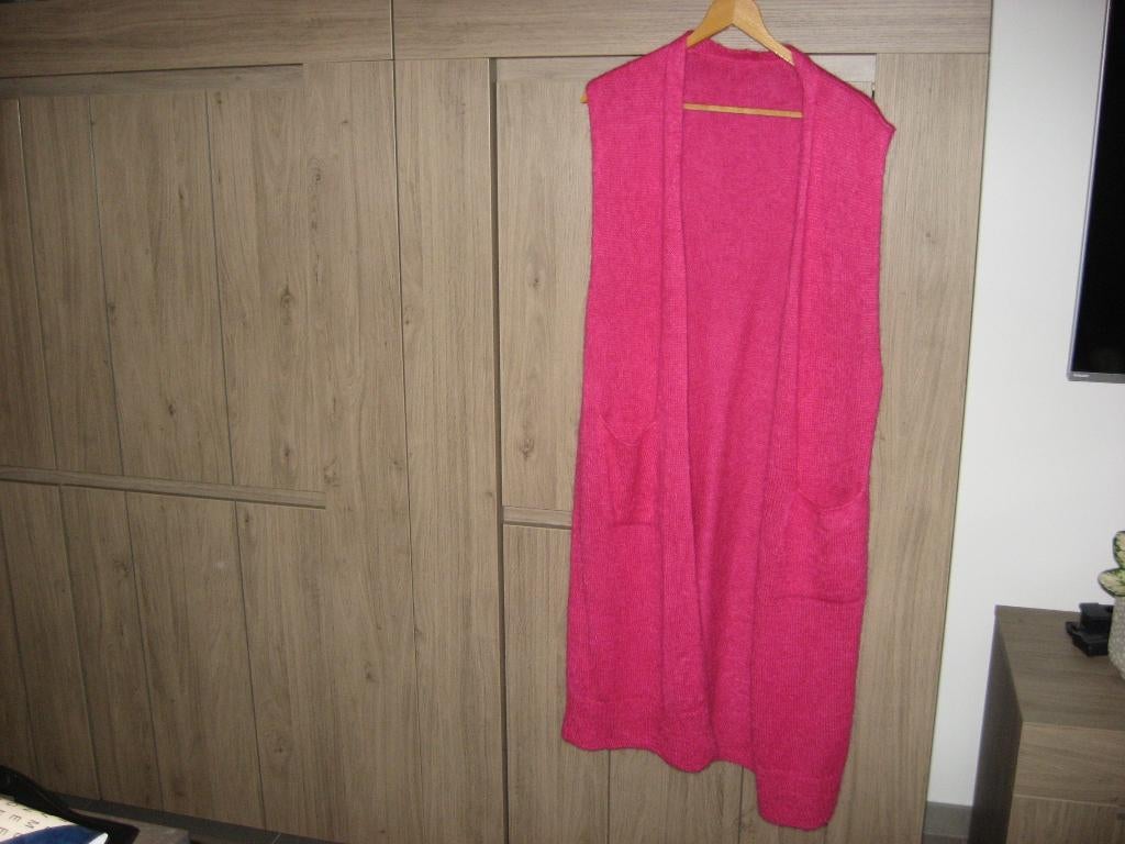 Lange cardigan TG-UNICA, Kleding | Dames, Tg-unica, Maat 46/48 (XL) of groter, Ophalen of Verzenden, Zo goed als nieuw