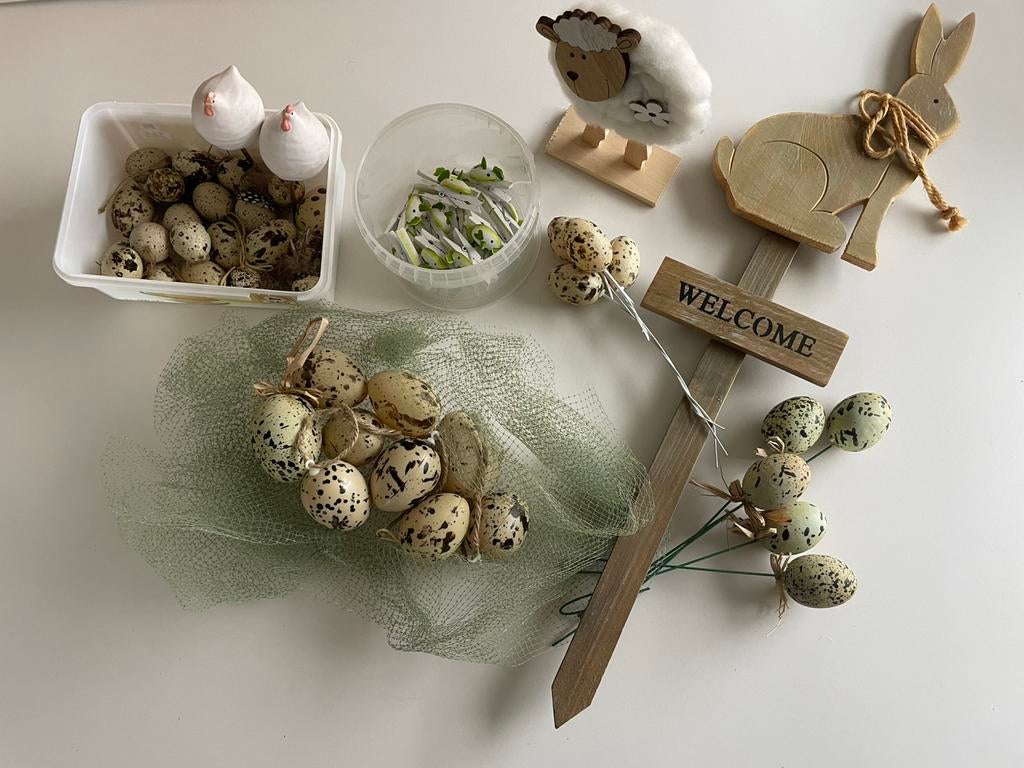 Paasdecoratie, Ophalen