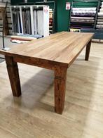 Mooie rustieke eettafel in teakhout, Enlèvement, Teck