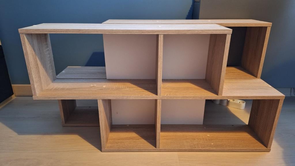 Étagères murales Leenbakker chêne naturel clair, Maison & Meubles, Accessoires pour la Maison | Étagères murales & Rayons de bibliothèque