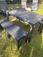 Ensemble table et tabourets de jardin neuf, Jardin & Terrasse, Enlèvement, Neuf