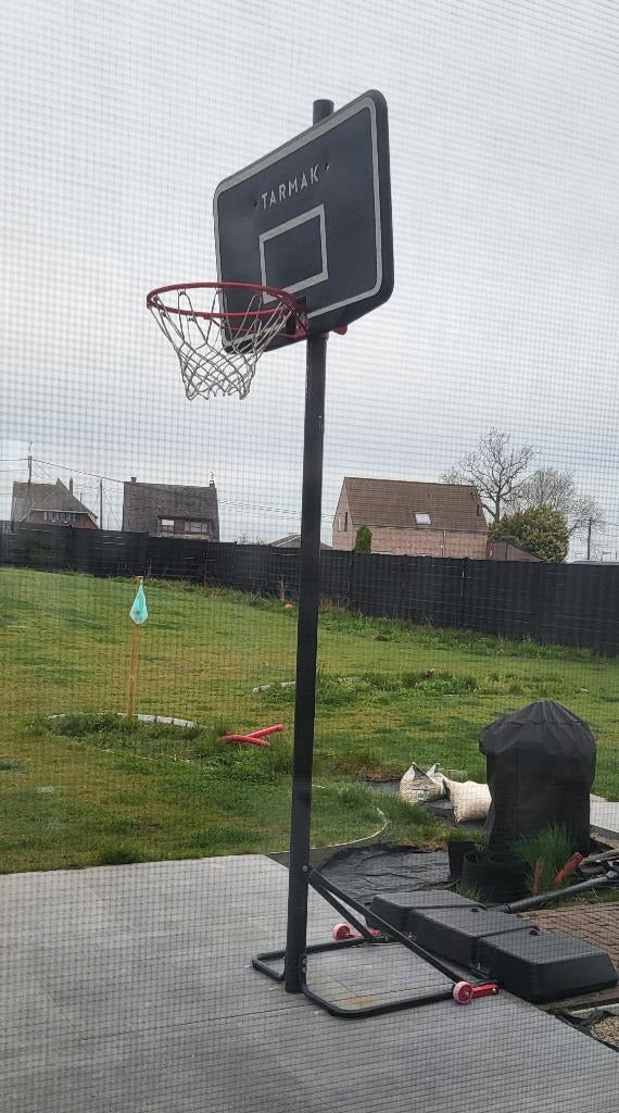 Basketring op paal, Sports & Fitness, Basket, Enlèvement, Utilisé, Anneau, Panneau ou Poteau