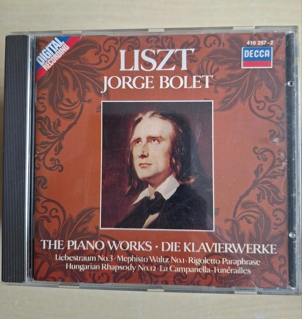 Cd. Liszt (Decca Digital,  Bolet)., Cd's en Dvd's, Cd's | Klassiek, Ophalen of Verzenden